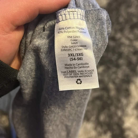 Blue Gray George Tee - Picture 4 of 4